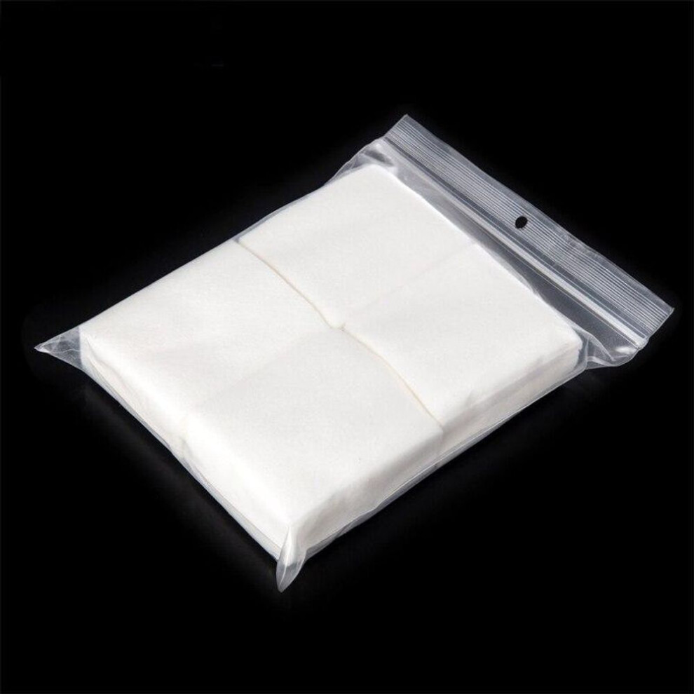 400pcs Cotton Lint-free Nail Wipes Nail Gel Polish Remover Pad Nail Art Cleaner Paper Manicure Tool