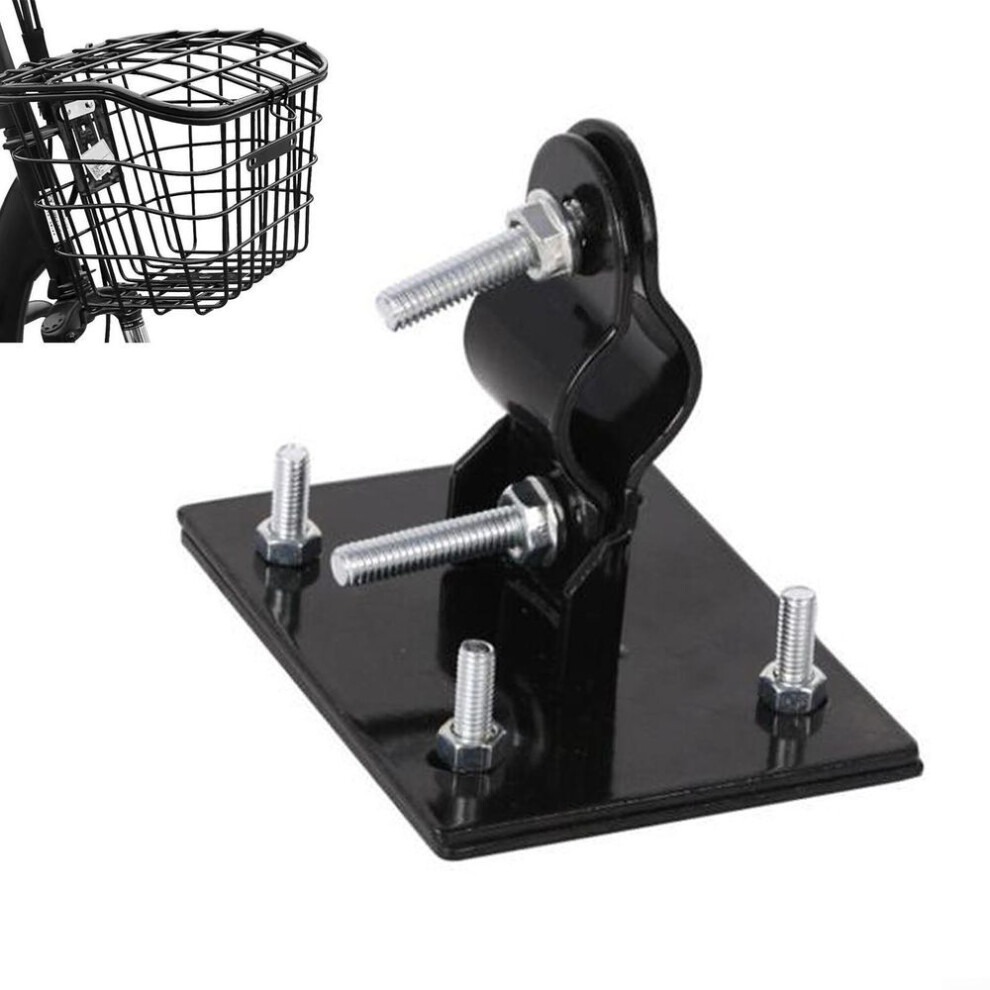 Fixed Holder Front Basket Folding Bicycle Modification Lamp Frame