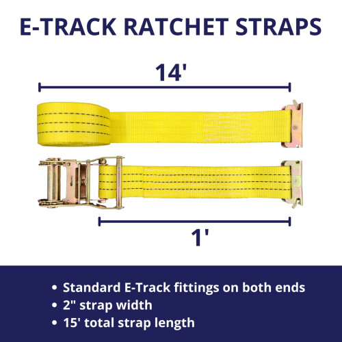 ?a??t? 4 ????t?? ?ast???a? E-Track 2"""" x15' 4400LB ??a d?s??? 1