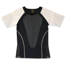 The Hunger Games Catching Fire Arena Outfit Camicia a maniche corte per adulti piccola nera