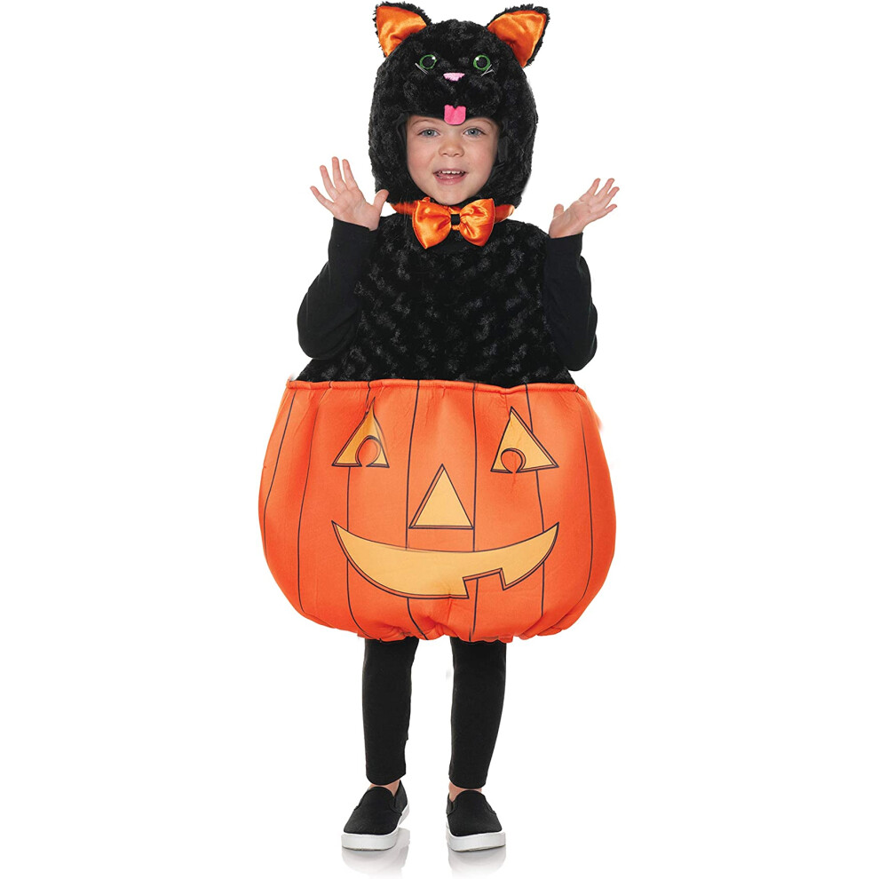 Photos - Fancy Dress Pumpkin Kitten Plush Belly Babies Toddler Costume | Large Not,Specified B086V14KVZ(2-4T)