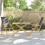 VidaXL vidaXL Gartentisch Klappbar 110x55x75 cm Bambus 3