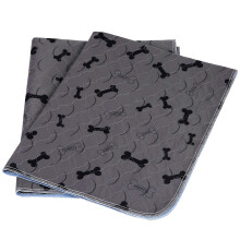 Washable Dog Pee Pads with Free Grooming Gloves Non Slip Dog Mats with Great Urine Absorption Reusable Puppy Pee Pads for Whelping Potty Training Play