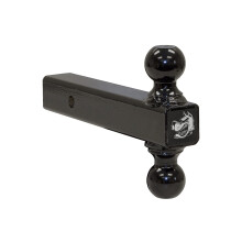 Productos del comprador 1802215 Soporte de doble bola (negro con bolas de 2"" y 2,3125"")