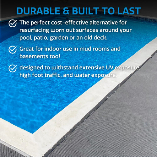 Pardoseli mari DT24BEIG DURAGRIDE OVILOR Modular Interblocking Plastic Plastic Plastic 24 pachet bej 1