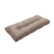 Magpie Fabrics Indoor Outdoor Bench Cushion 42""""x18"""" Non-Slip Tufted Water Resistant Long Seat Pads Patio Loveseat Cushion for Window Garden