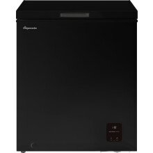 Fridgemaster MCF142EB Chest Freezer - Black - E Rated