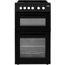 Beko KDVC563AK 50cm Double Oven Electric Cooker