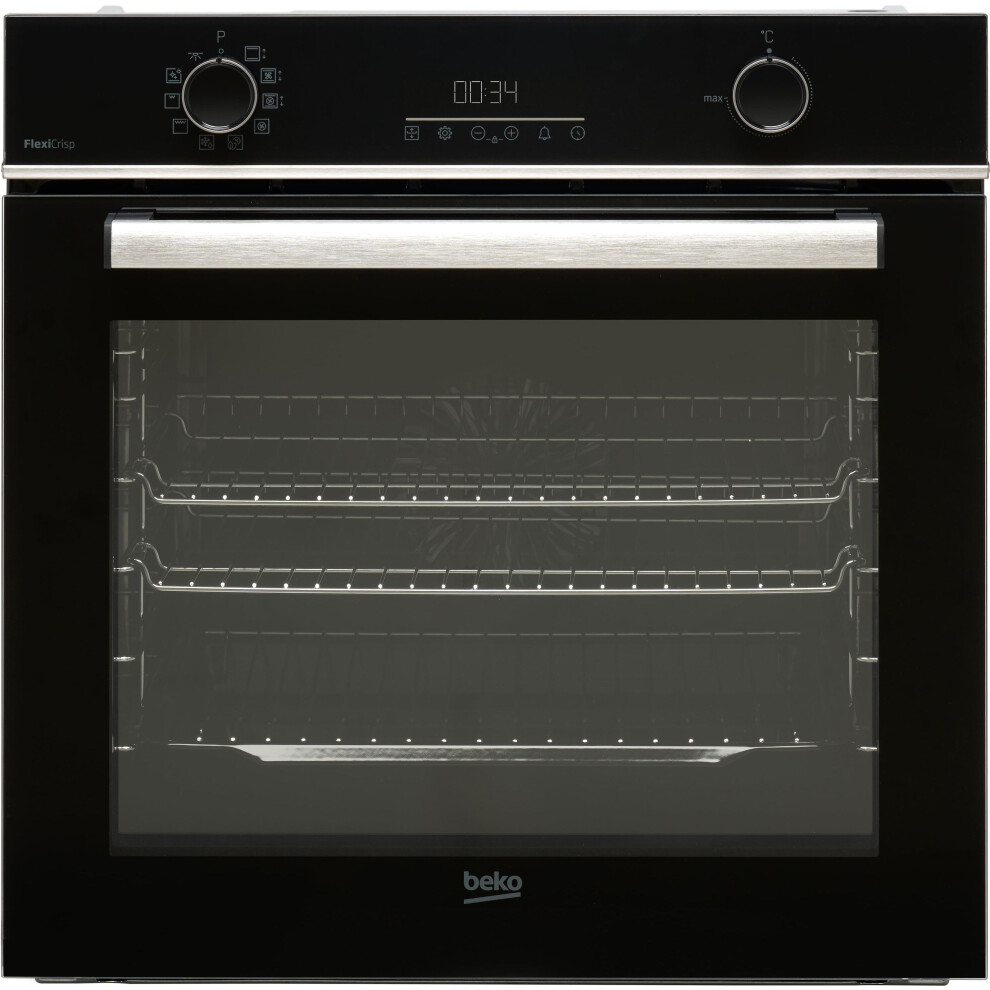 Beko BBIMF13300XC 60cm Built-in Multi-Function Oven with FlexiCrisp Technology