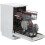 Sharp Sharp QW-NS1CF49EW-EN Slimline Dishwasher - 10 Place Settings - White - E Rated with Active Ventilation Drying 4