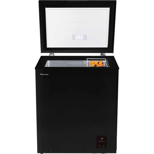 Fridge Master Fridgemaster MCF142EB Chest Freezer - Black - E Rated 1