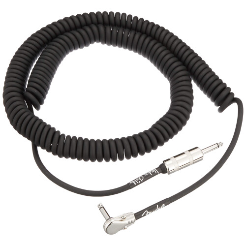 Fender Fender Hendrix Voodoo Child Coiled Καλώδιο Οργάνου Ίσιο/Γωνιακό Μαύρο 9,5 μ. 2