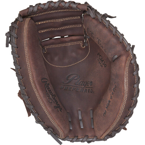 Rawlings Player Preferred Baseball Catcher's Mitt Regular 1-Piece Solid Web 33 tommer 2