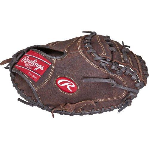 Rawlings Player Preferred Baseball Catcher's Mitt Regular 1-Piece Solid Web 33 tommer 1