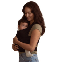 Portabeb s Solly - Portabeb s ligero - Imprescindible para reci n nacidos - Para beb s de 3,6 a 11,3 kg (8-25 lb) - Negro