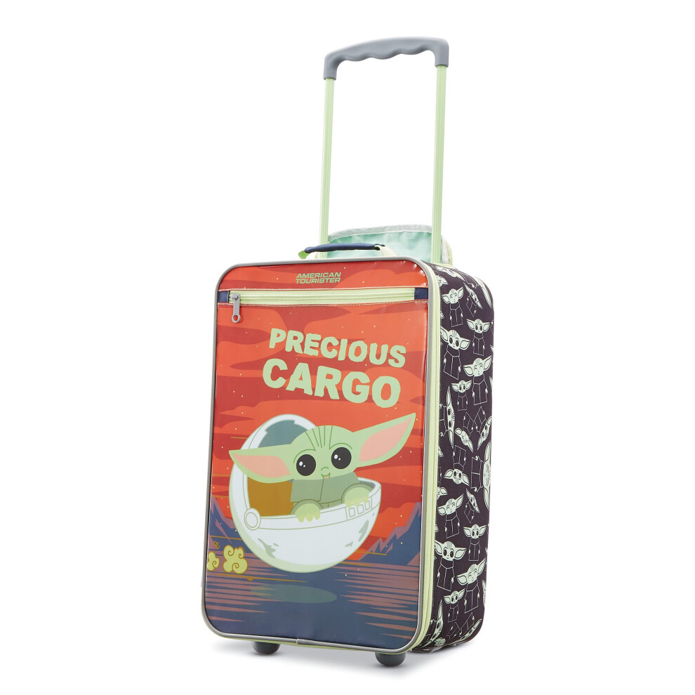 American Tourister Kids Disney Softside Upright Luggage  Star Wars The child  carry-On 18-Inch  Telescoping Handles
