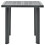 VidaXL vidaXL Patio Table Anthracite 31.5""x29.5""x28.3"" Plastic 2