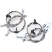 Zestaw wstepnie zmontowanych przewodσw hamulcowych Edelbrock/Russell 695950, bezposrednio przykrecany