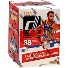Scatola Blaster Panini NBA Donruss Basketball 2020-21 - 11 confezioni da 8 carte autografate o memorabilia per scatola