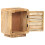 VidaXL vidaXL Bedside Cabinet 40x30x50 cm Rough Mango Wood 2