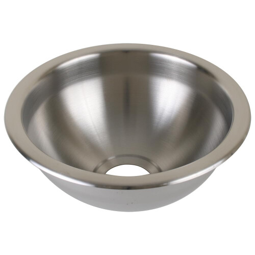 SCANDVIK 11.5"" X 5"" SS SINK BASIN - BRUSHED FINISH 2