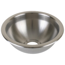 SCANDVIK 11.5"" X 5"" SS SINK BASIN - BRUSHED FINISH