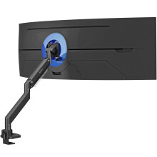 Onkron Heavy Duty Monitor-arm til 17-57 tommer skærme Enkelt skærmarm Desk monteret op til 59,4 lbs-Gasfjedermonitorarm til skrivebord med Vesa 7