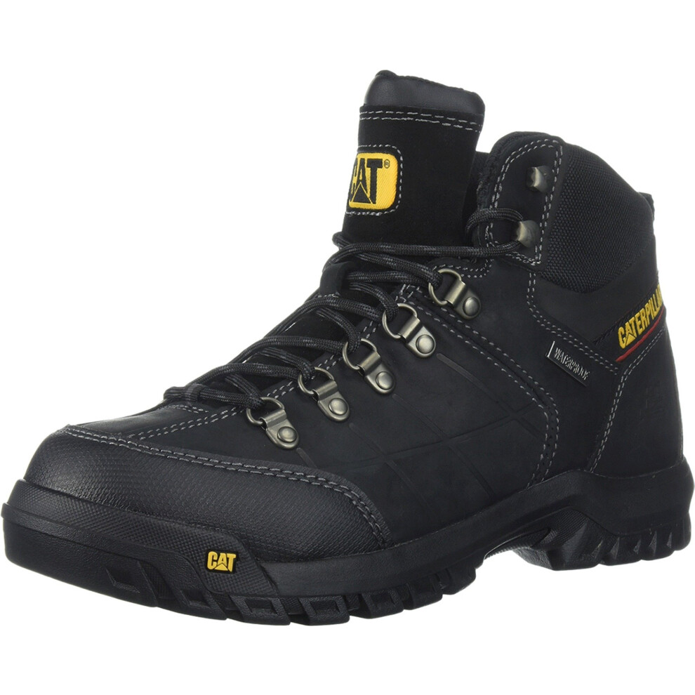 Cat Footwear Men's Threshold Waterproof Soft Toe Work Boot  Black  14 Wide
