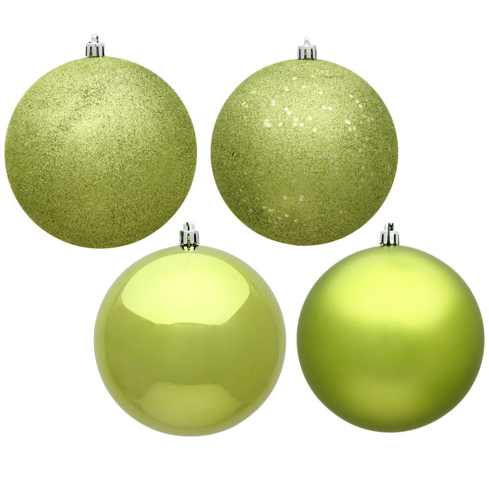 Vickerman Lime Ball 4 Finish Asst 12"""" Confezione Da 4 - N593073DA-image