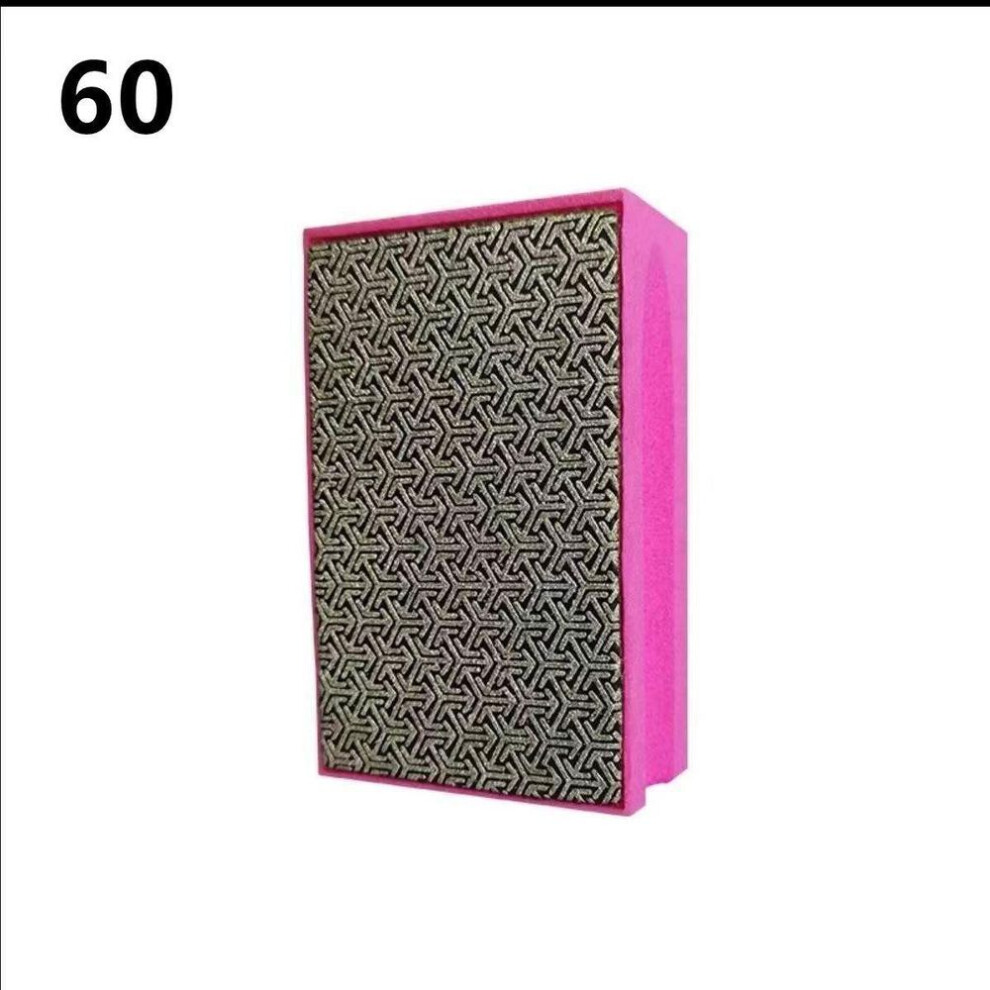 (no 60) 1pcs Diamond Hand Polishing Pads 95x60mm Tile Glass Abrasive Grinding Block Pad Stone Marble Ceramic Abrasive Sanding Disc