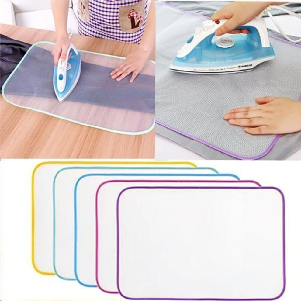 (4pcs 40*60cm) High Temperature Resistant Protective Cloth Heat Insulation Ironing Cloth Mesh Mat Protective Clothing Home Accessories