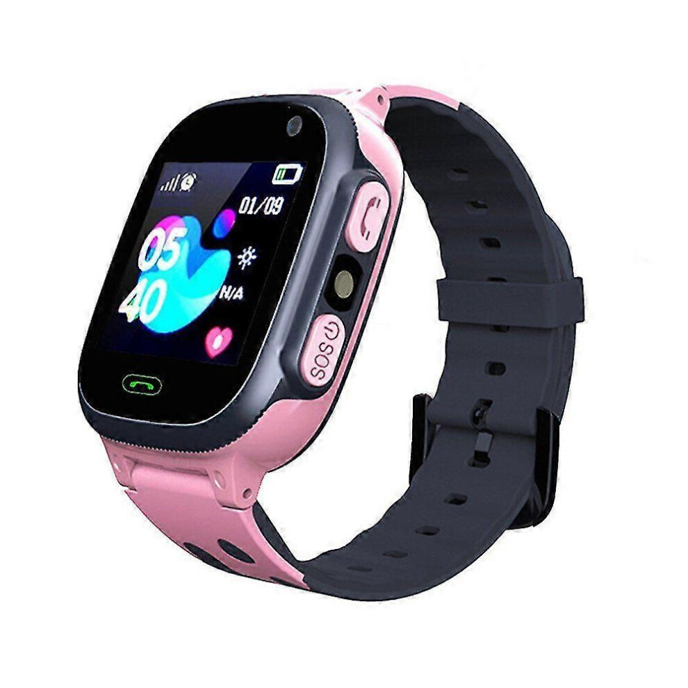 Smartwatch Kids Phone Watch Waterproof Kids Smartwatch With Call And Sos Lbs Tracker Camera Voice Chat Alarm Clock, Touch Screen Smartwatch For Kids B 9489739041989