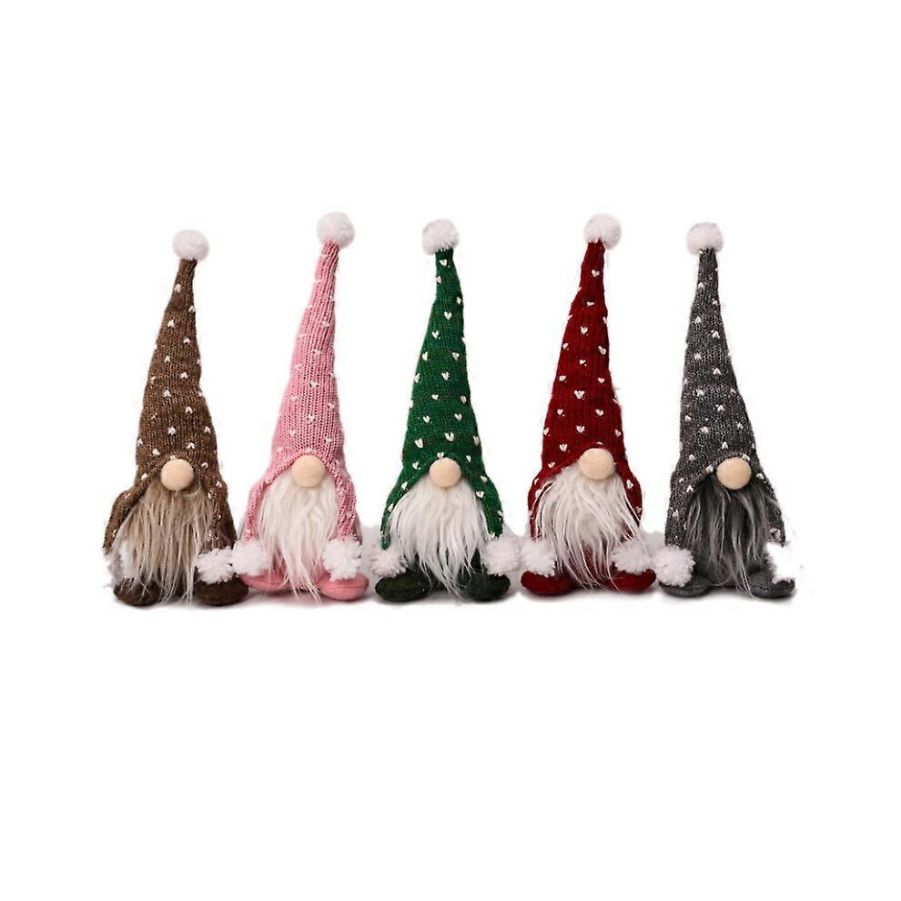 Christmas Tree Faceless Gnome Gonks Doll Plush Ornaments Hanging Elf Home Decor-image-OPC-PG55PJJ-NEW