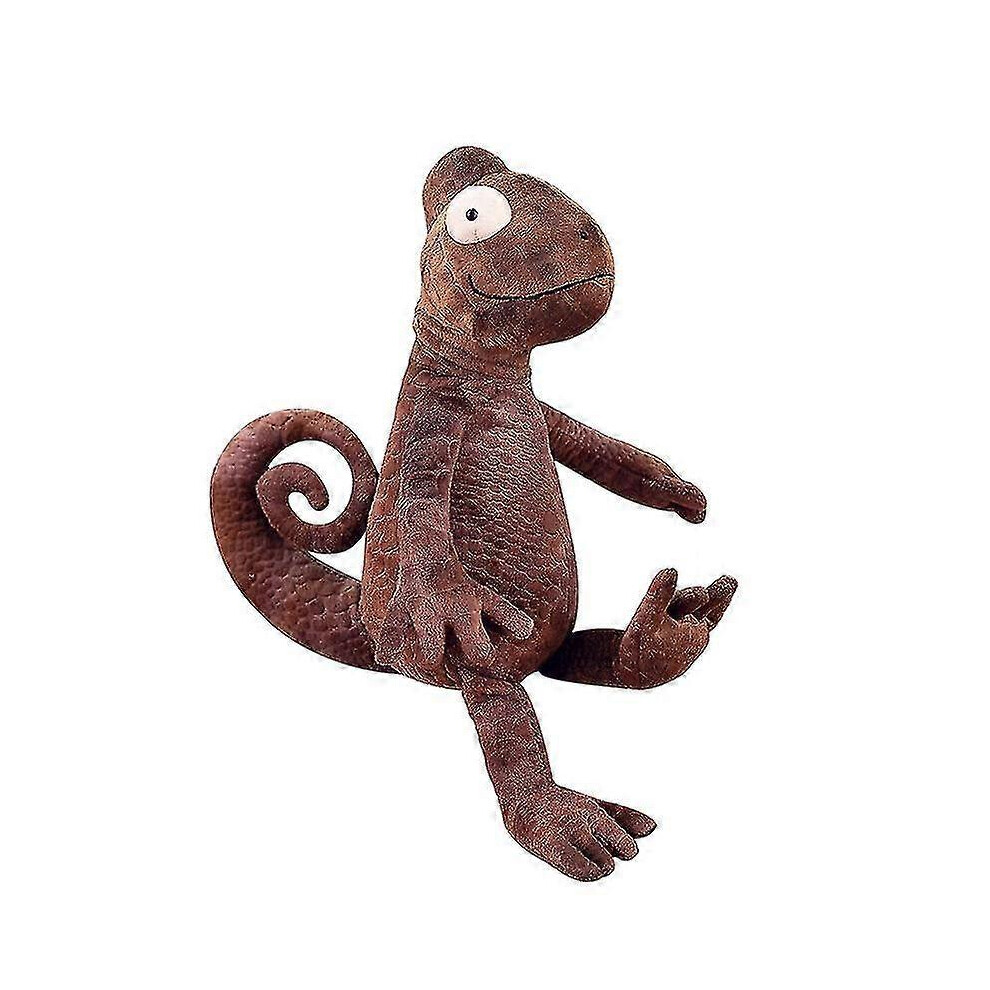 (brown) Cartoon Mr Lizard Doll Plush Toy Chameleon Rag Doll Creative Gift-image-OPC-PG55SKB-NEW