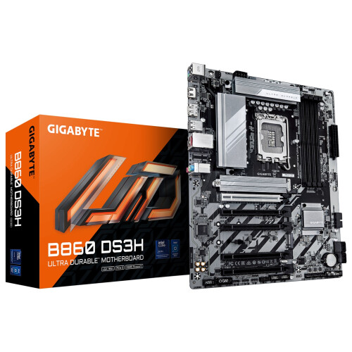 Gigabyte Placa base ATX - Gigabyte - B860 DS3H - Socket 1851 - DDR5 - 64 Go RAM máx