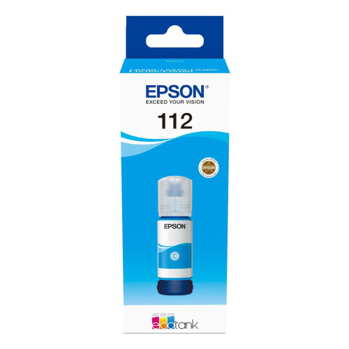 Epson Tinta Epson/112 garrafa ciano de pigmento ecotank