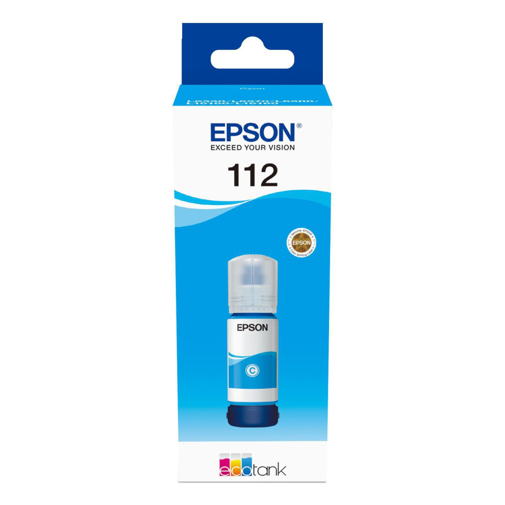 Epson Blau Ecotank 112 - 70 Ml - Cyan - Original - Nachfülltinte - Image 4