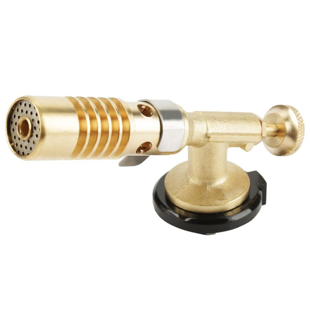 Professional Portable Brass Kitchen Cooking Gas Butane Culinary Torch Welding Bbq Flame Gun