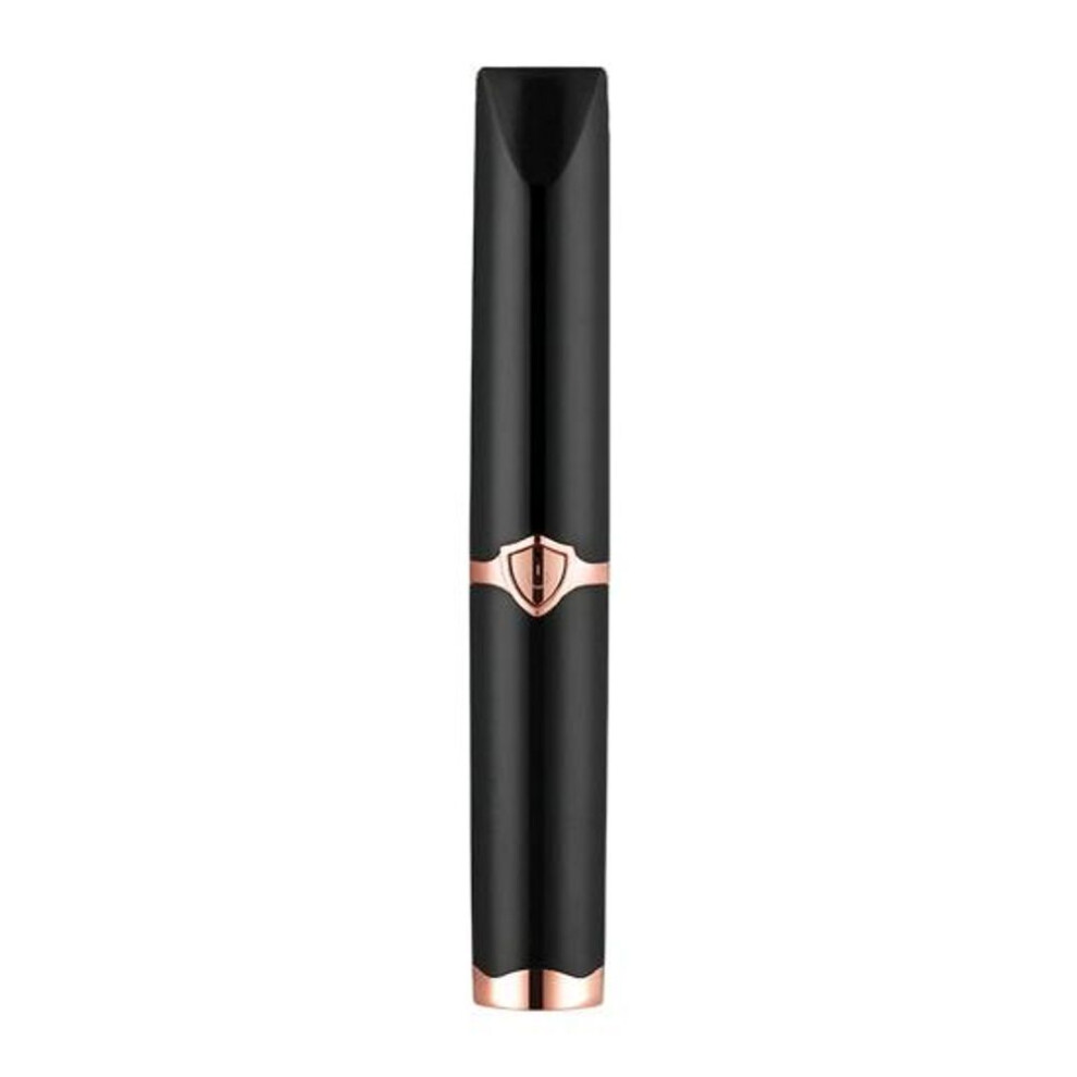 (black) Fake Eye Lash Curler Double-sided Temperature Control Comb Tooth Design Heated Eyelash Curler Roller Makeup Tool For Women