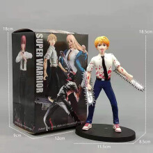 (DenjiChainsaw) Man 72in Chainsaw Figure Toys Denji Power Pochita Makima Model Gift Kids Xmas