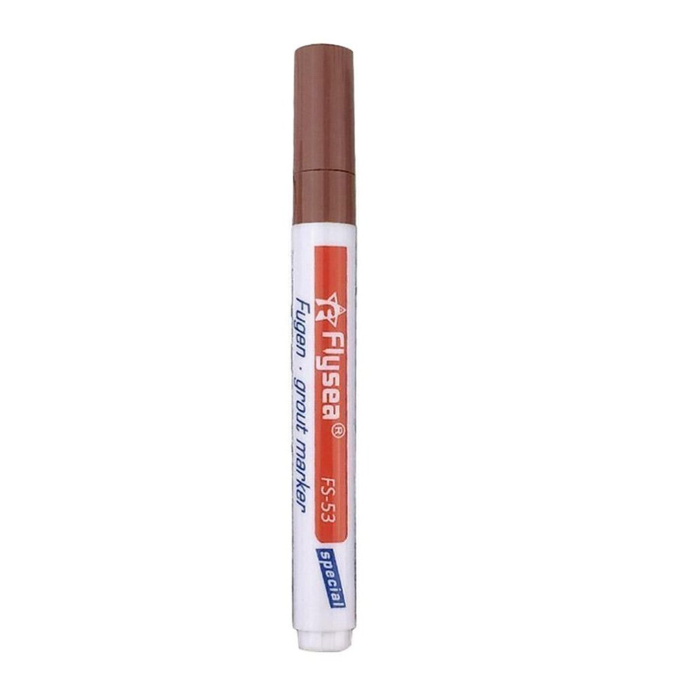 (brown) Gap Instant Repair Tile Repair Pen Cleaner Grout Restorer Pen Ceramic Tile Seam Gap Filler  Home