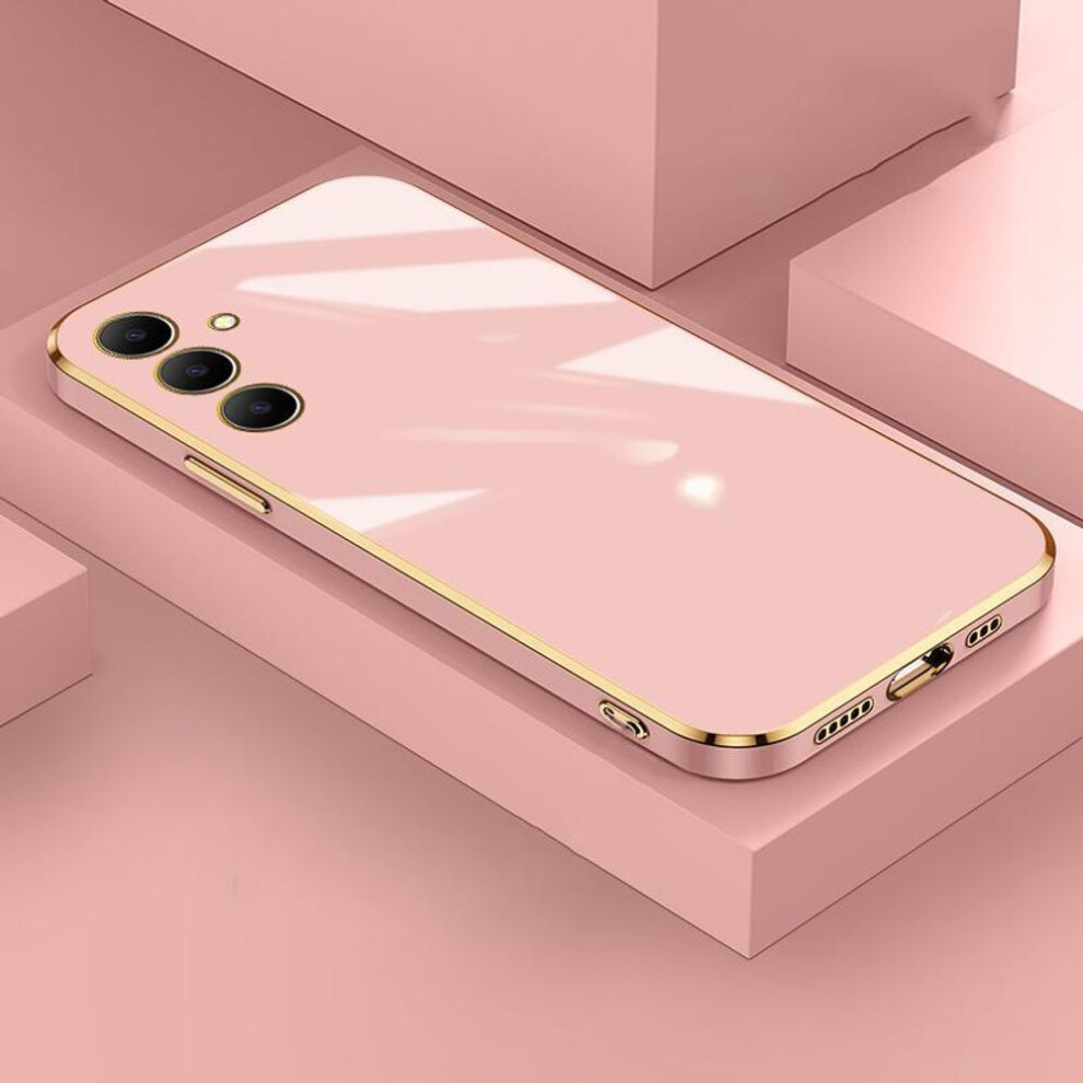 (pink, OPPO A58 5G) Case For Oppo A78 5g A77 A77s A57 A57s A17 A96 A76 A98 A58 A74 A54 A94 A38 4g 5g Reno8 T 8t 4g Plating Soft Silicone Phone Cover