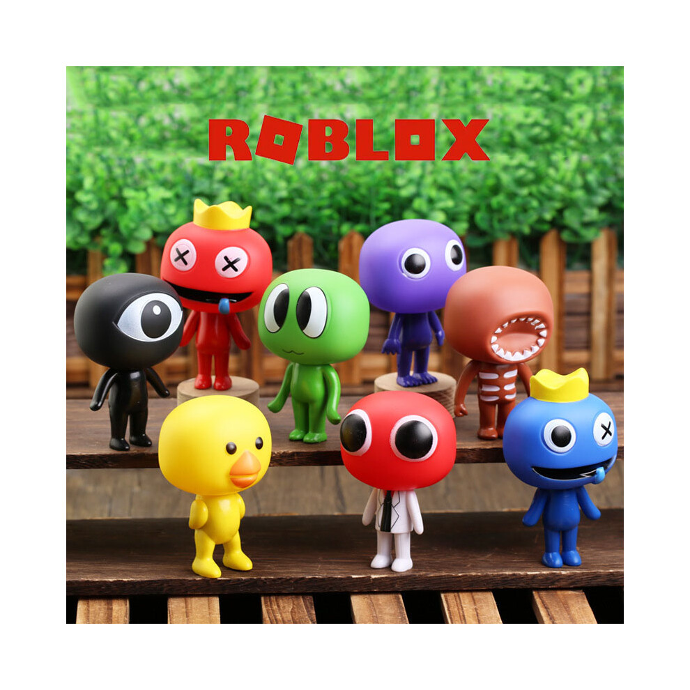 8pcs Roblox Rainbow Friends Action Figures Toy Model Kids Collectible Xmas Gift