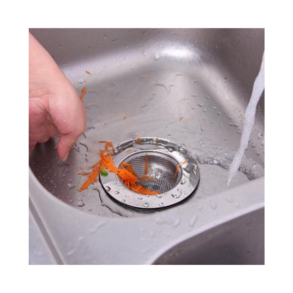 1pcs New Stainless Steel Kitchen Sewer Sink Strainer Filter Waste Clean Plug-image-OPC-PG56HKZ-NEW