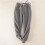 (dark gray, M) Women Fleece Lining Sweatpants Warm Thicken Winter Jogger Pants Harem Lady Casual Trousers Drawstring 1