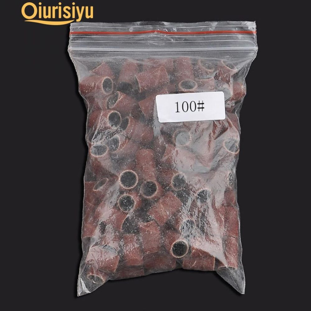 (100) 100pcs Sanding Buffer Band Drill File Machine Bits
