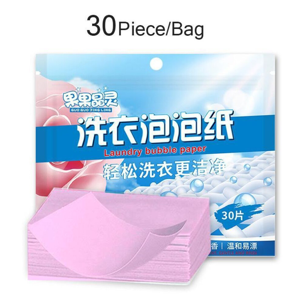 (pink, 30Pcs) 180/90/60/30pcs Laundry Tablets Underwear Children&apos;s Clothing Laundry Soap Concentrated Washing Powder Detergent For Washing Machines