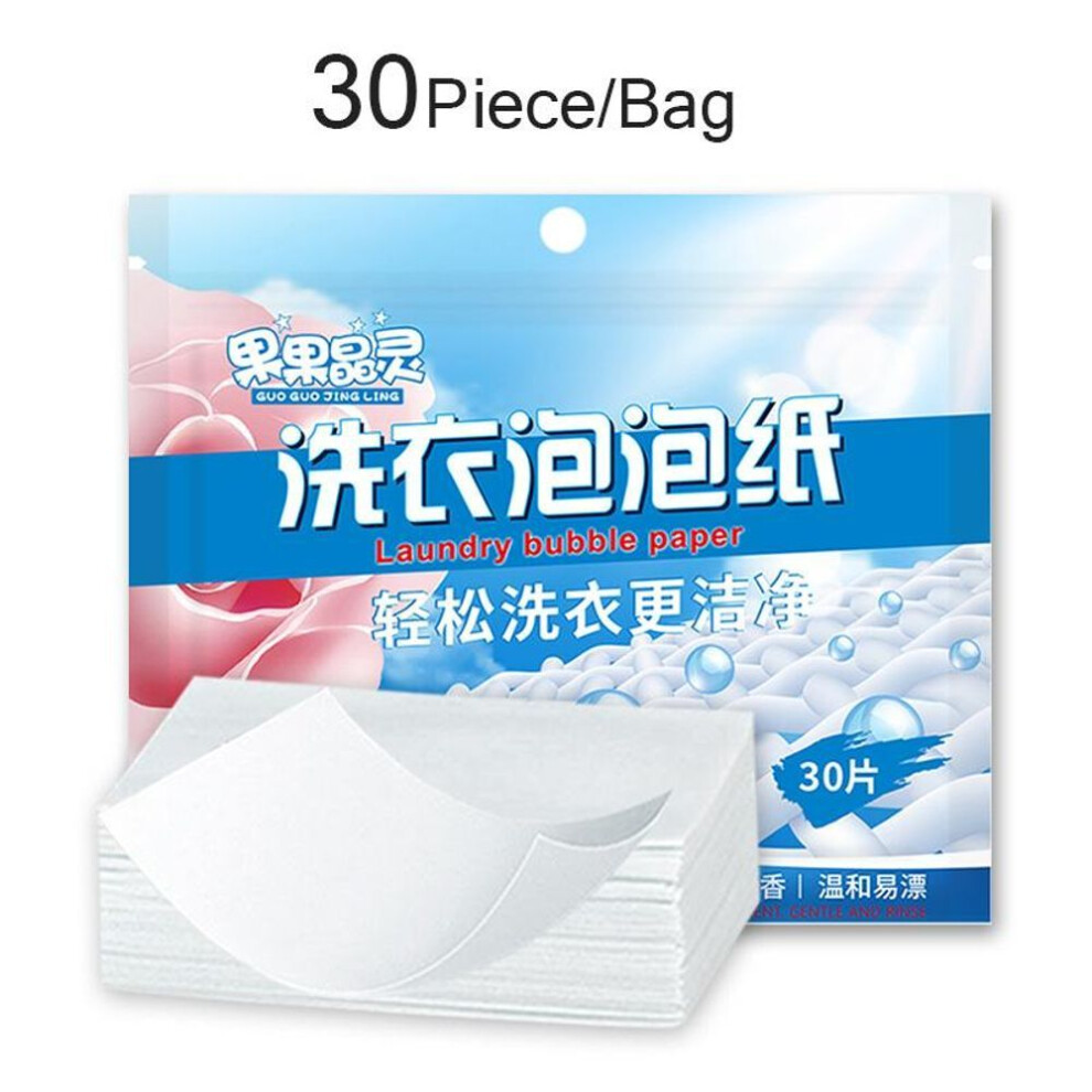 (white, 30Pcs) 180/90/60/30pcs Laundry Tablets Underwear Children&apos;s Clothing Laundry Soap Concentrated Washing Powder Detergent For Washing Machines