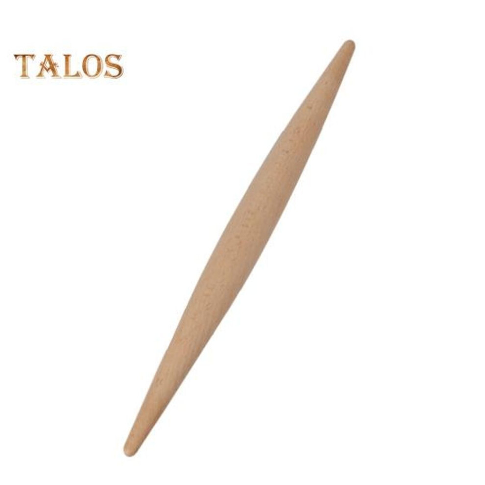 (28cm) Double-Tip Non-Stick Rolling Pin Fine Wood Craftsmanship Rolling Pin Cake And Pasta Supply