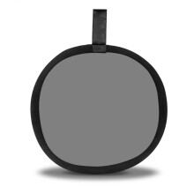 Vouwbare achtergronde - Walimex - 17575 - 30x30 cm - Grijze kleur - Fototoebehoren